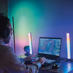Ksix BXLAMP05 éclairage intelligent Éclairage de plancher intelligent Wi-Fi/Bluetooth Noir 5 W - Vue supplémentaire 7