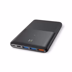 Ksix BXBA20000PU, 20000 mAh, 22,5 W, Noir