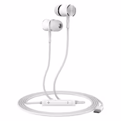 Ksix BXGPC01, Avec fil, 20 - 22000 Hz, Musique, 36 g, Casque, Blanc