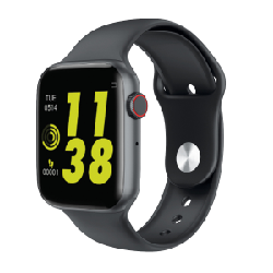 Ksix BXSW2 smartwatche et montre de sport 3,91 cm (1.54") IPS Numérique 240 x 240 pixels Écran tactile Noir