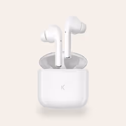 Ksix BXTW02, Sans fil, Appels/Musique, 20 - 22000 Hz, 90 g, Casque, Blanc