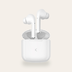 Ksix BXTW02 écouteur/casque Sans fil Ecouteurs Appels/Musique Bluetooth Blanc