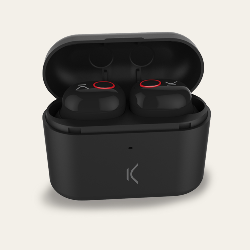 Ksix BXATWS01 écouteur/casque Sans fil Ecouteurs Appels/Musique Bluetooth Noir