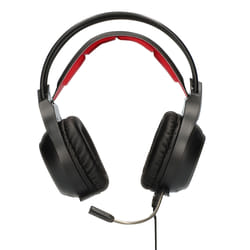 Ksix BXAUGM01 écouteur/casque Avec fil Arceau Appels/Musique USB Type-A Noir, Rouge