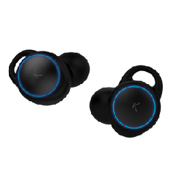 Ksix BXTW01 écouteur/casque Écouteurs Sans fil Ecouteurs Musique Bluetooth Noir, Bleu