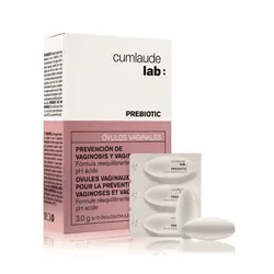 CUMLAUDE LAB PREBIOTIC OVULES VAGINALES B/10