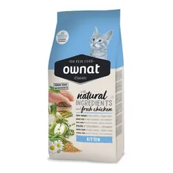 Croquettes OWNAT KITTEN Pour Chat 1.5Kg