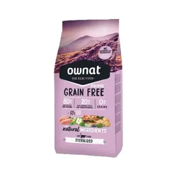OWNAT JUST GRAIN FREE STERILIZED POULET 1KG