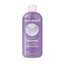 Le shampooing Naturtint Silver est riche en pigments neutralisants pour éliminer instantanément les reflets jaunes et égaleme ...