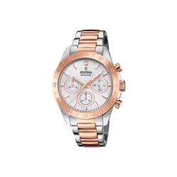 Festina F20398/1 montre Montre bracelet Femelle Quartz Or rose, Acier inoxydable