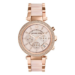 Michael Kors MK5896 montre Montre bracelet Femelle Quartz Or rose
