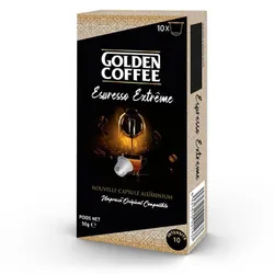 10 Capsules Golden Coffee Espresso Extrême
