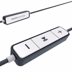 Energy Sistem Energy Earphones 1 Bluetooth Casque Sans fil Ecouteurs Appels/Musique Micro-USB Graphite, Blanc
