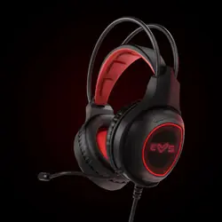 Energy Sistem ESG 2 LASER Écouteurs Avec fil Arceau Jouer Noir, Rouge