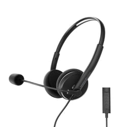Energy Sistem Office 2+ Casque Avec fil Arceau Bureau/Centre d'appels USB Type-A Noir