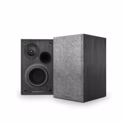 Energy Sistem Studio Monitor 2 Bluetooth, 2-voies, 2.0 canaux, Avec fil &sans fil, 50 W, 60 - 18000 Hz, Gris, Bois