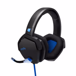 Energy Sistem ESG 3 Blue Thunder Casque Avec fil Arceau Jouer Noir, Bleu