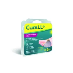 Curall Coussinet Plantaire Tissu Anti-Derapant Bas Taille L B/2