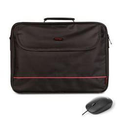 NGS Bureau Kit sacoche d'ordinateurs portables 40,6 cm (16") Sac Messenger Noir