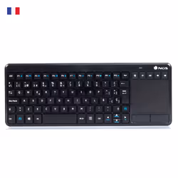 NGS TV Warrior, Sans fil, RF sans fil, QWERTY, Noir