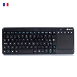 NGS TV Warrior clavier RF sans fil QWERTY Noir