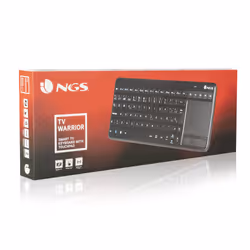 NGS TV Warrior clavier RF sans fil QWERTY Noir - Vue supplémentaire 8