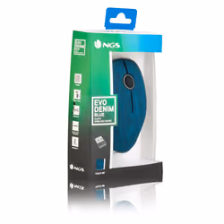NGS Evo Denim souris Ambidextre RF sans fil Optique 1200 DPI - Vue supplémentaire 5