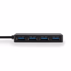 NGS iHub 3.0 USB 3.2 Gen 1 (3.1 Gen 1) Type-A 5000 Mbit/s Noir