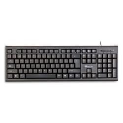 NGS Funky V2 clavier USB QWERTY Espagnole Noir