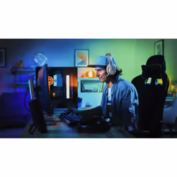 NGS GHX-515 Casque Avec fil Arceau Jouer USB Type-A Blanc - Vue supplémentaire 12