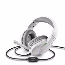 NGS GHX-515 Casque Avec fil Arceau Jouer USB Type-A Blanc - Vue supplémentaire 3