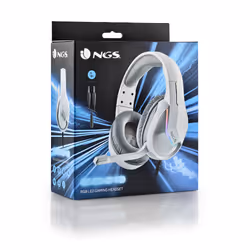 NGS GHX-515 Casque Avec fil Arceau Jouer USB Type-A Blanc - Vue supplémentaire 6