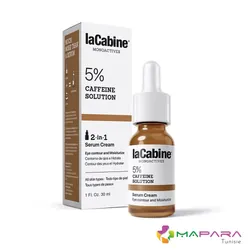 La Cabine Monoactives 5% Caffeine Solution Sérum Crème 30ml