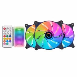 Mars Gaming MF3DKIT système de refroidissement d’ordinateur Boitier PC Ventilateur 12 cm Noir 3 pièce(s)