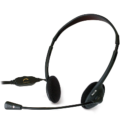 NGS MS103 écouteur/casque Avec fil Arceau Appels/Musique Noir