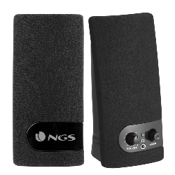 NGS SB150 haut-parleur 1-voie Noir Avec fil 4 W
