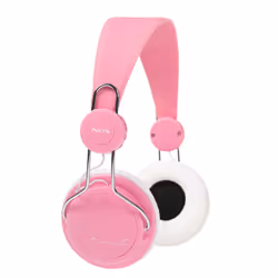 NGS Marshmallow, Avec fil, 20 - 20000 Hz, Écouteurs, Rose, Blanc