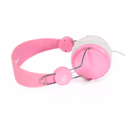 NGS Marshmallow Écouteurs Avec fil Rose, Blanc