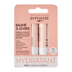BYPHASSE BAUME LÈVRES HYDRATANT (2X4,8GR)