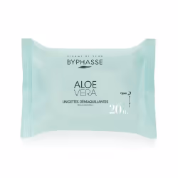 L’utilisation des lingettes démaquillantes Byphasse permet un nettoyage rapide et efficace en un seul geste, tout en respecta ...