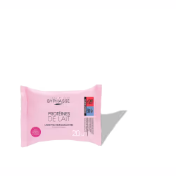 L’utilisation des lingettes démaquillantes Byphasse permet un nettoyage rapide et efficace en un seul geste, tout en respecta ...