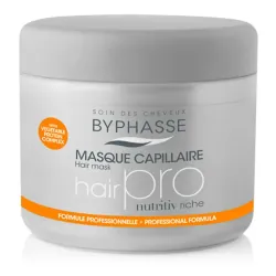 BYPHASSE MASQUE CAPILLAIRE HAIR PRO NUTRITIV RICH CHEVEUX SECS 500ML