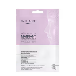 Le masque tissu Skin Booster Matifiant & Pore-Minimizer contribue à diminuer la brillance de la peau. Sa formule contient des ...