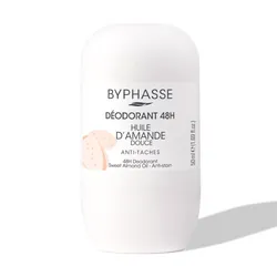 BYPHASSE Deodorant Roll On Anti Taches Huile d'Amande Douce 50ml