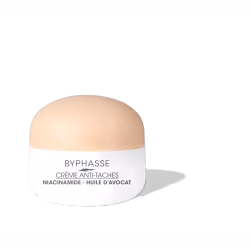 La crème anti-taches Byphasse améliore l’aspect de la peau et sa texture, en réduisant l’apparence des taches et en lui appor ...