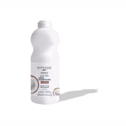 L’après-shampooing Byphasse Family Fresh Délice pour cheveux colorés démêle, revitalise et protège la coloration.