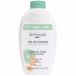 Gel Douche Plaisir Nature à l’extrait de citron vert et de gingembre apporte tous les bienfaits nécessaires à votre peau pour ...