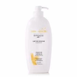 Le lait de douche à l’extrait de vanille lave en douceur votre peau. Sa texture onctueuse et son parfum subtil vous feront vo ...