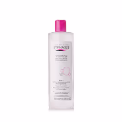BYPHASSE Solution Micellaire Demaquillante 4 En 1 Clear Skin 500ml dernière génération est une eau nettoyante composée de mic ...