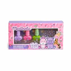 Martinelia - Kit Manicure 3Mini Vernis a Ongles + Autocollant
